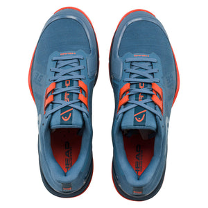 HEAD Sprint Pro 3.5 Sandplatzschuh Herren Blau Orange - AZ Tennisshop