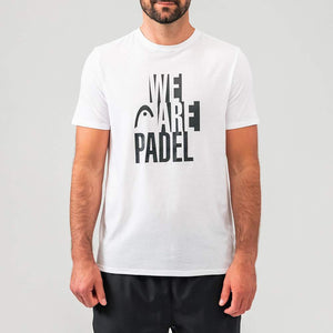 HEAD WAP BOLD T-SHIRT MEN WH - AZ Tennisshop