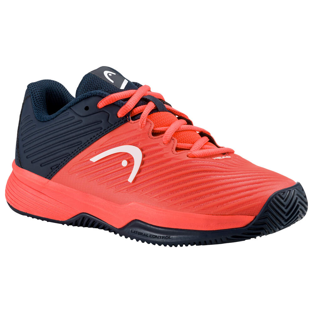 HEAD REVOLT PRO 4.0 JUNIOR SANDPLATZSCHUHE - ORANGE