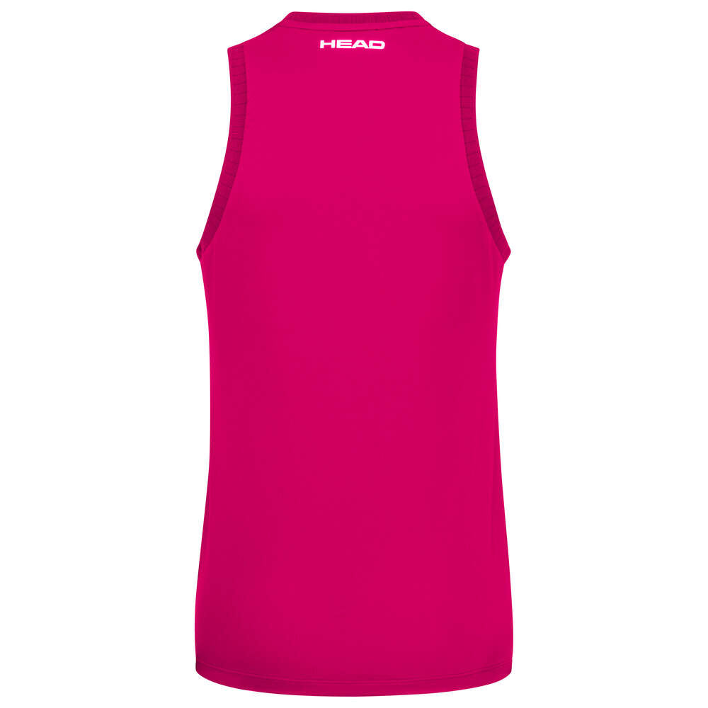 HEAD PERFORMANCE DAMEN TANK TOP 2023 - WEISS, PINK
