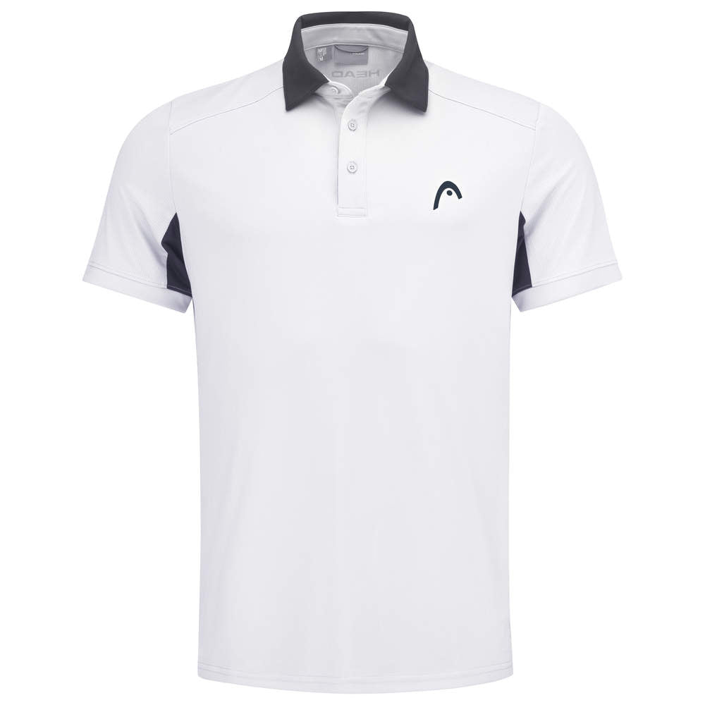 HEAD SLICE HERREN POLO SHIRT 2023 - WEISS