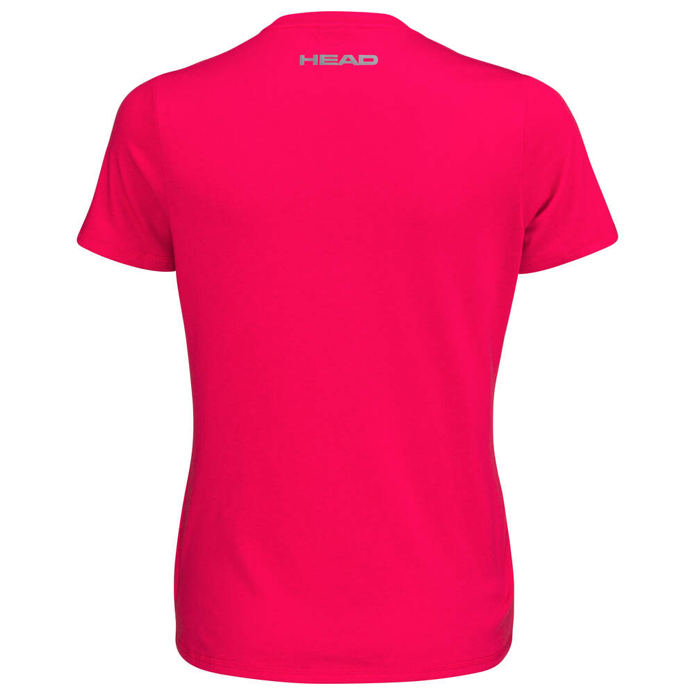HEAD CLUB BASIC DAMEN T-SHIRT - PINK