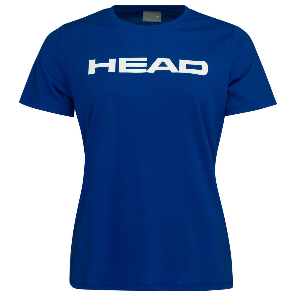 HEAD CLUB BASIC DAMEN T-SHIRT - BLAU