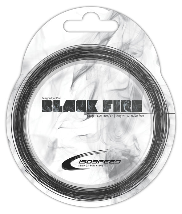 Isospeed Black Fire 12m Set - AZ Tennisshop