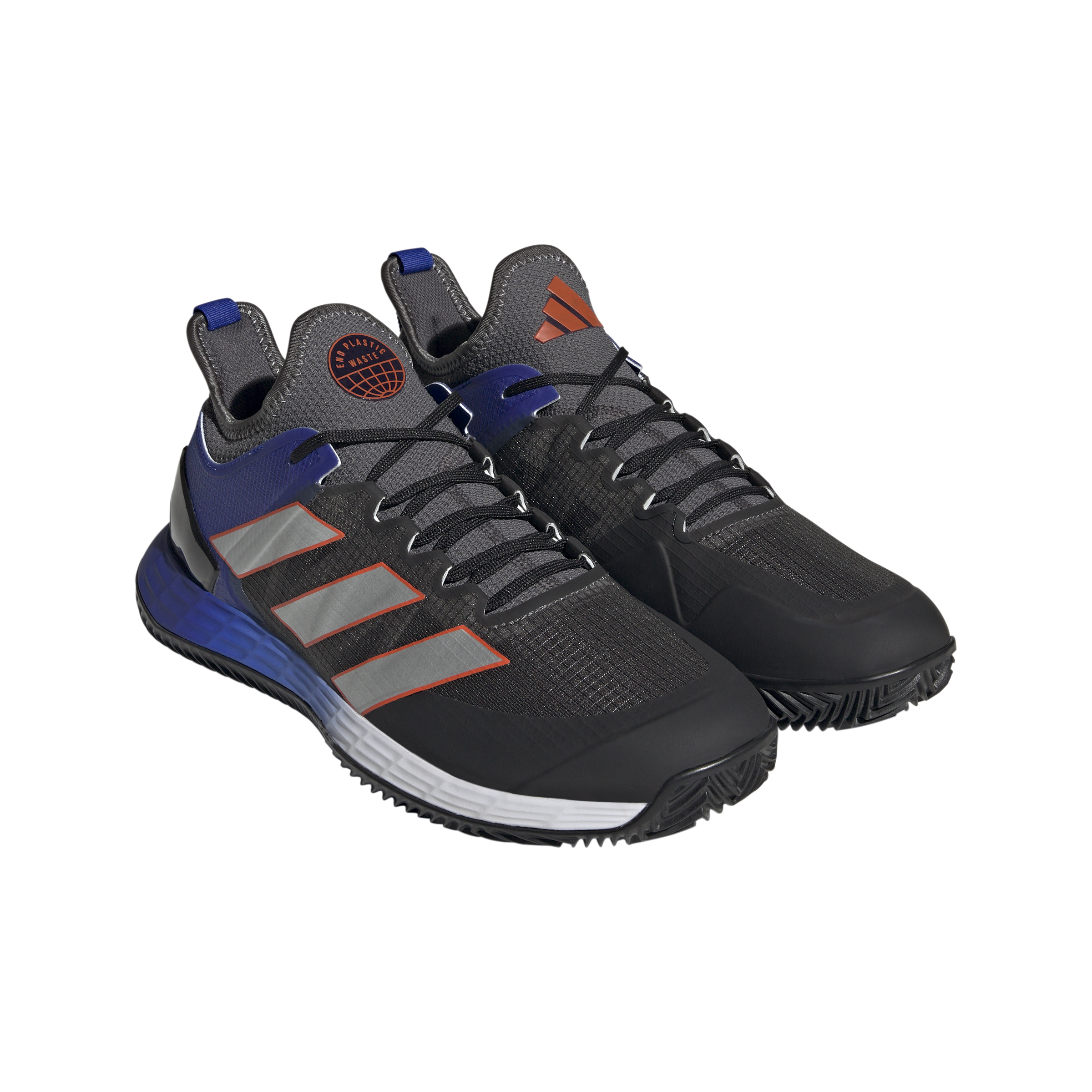 Adidas Adizero Ubersonic 4 Herren Sandplatzschuhe - Grau, Blau