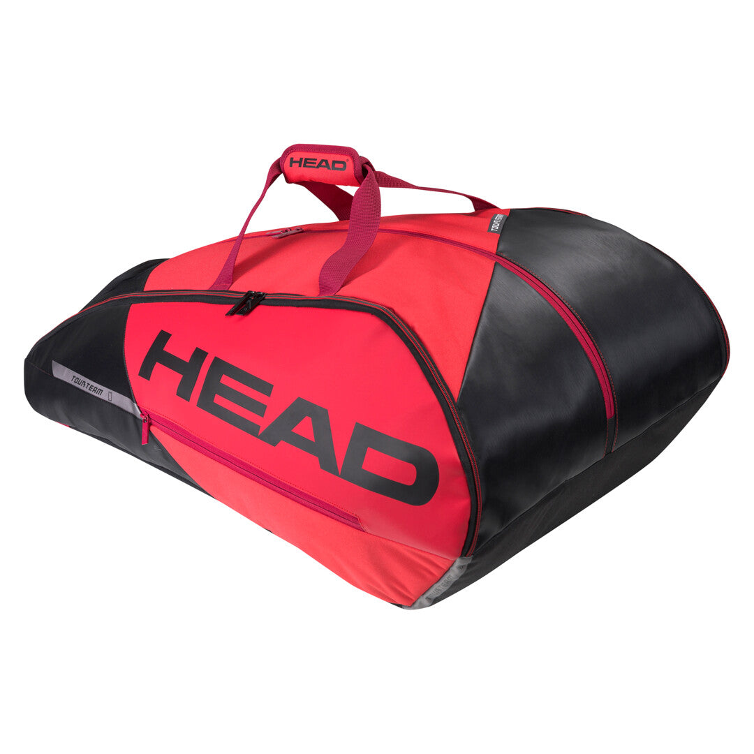 HEAD Tour Team 12R Monstercombi Tennistasche Schwarz Rot - AZ Tennisshop