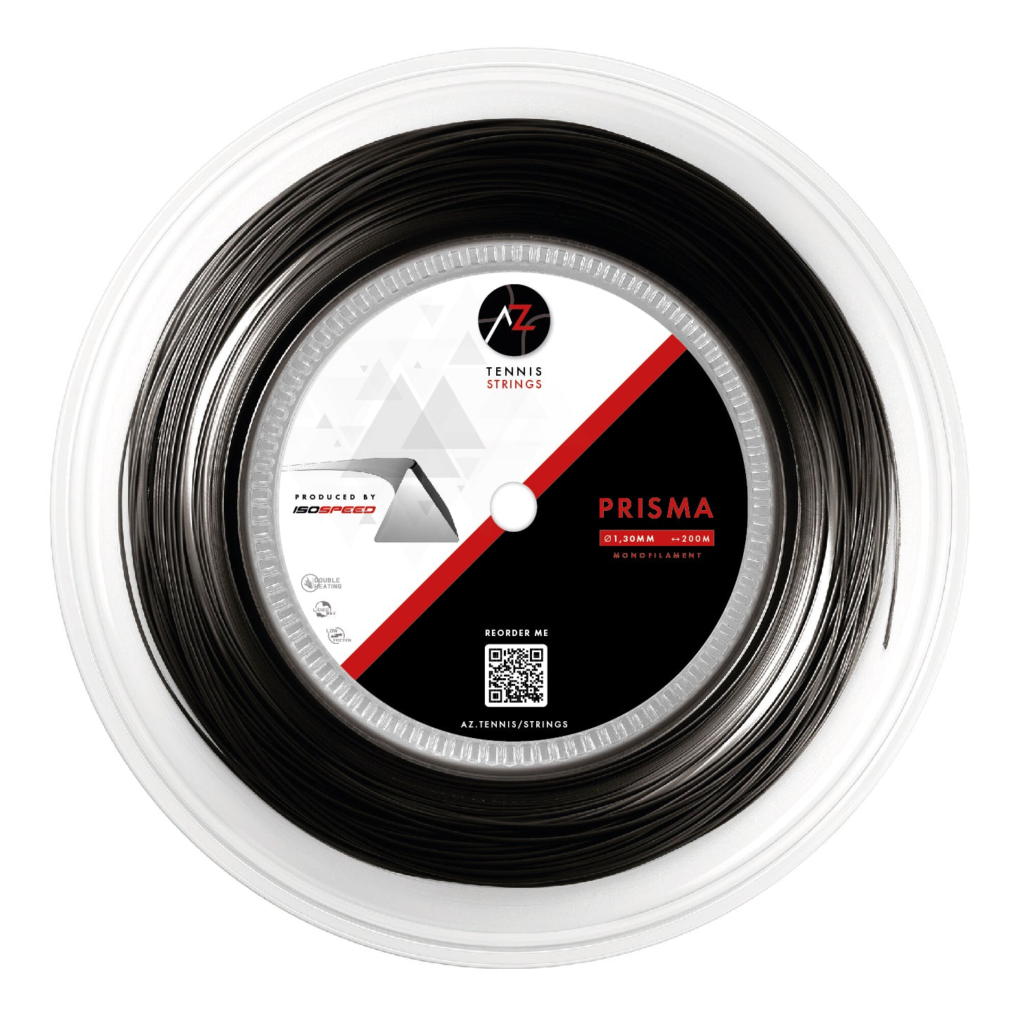 AZ TENNIS PRISMA TENNISSAITE -  200M ROLLE