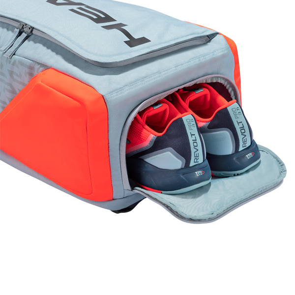 HEAD Rebel Rucksack Grau Orange - AZ Tennisshop