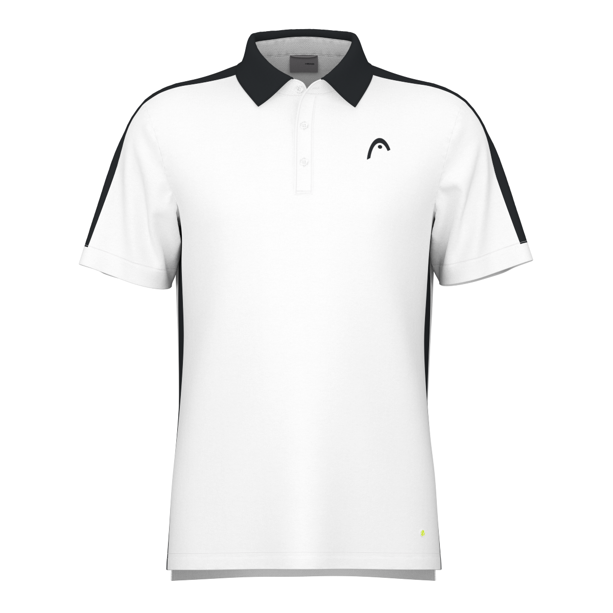 HEAD SLICE HERREN POLO - WEISS