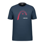 HEAD CARL HERREN T-SHIRT - DUNKELBLAU