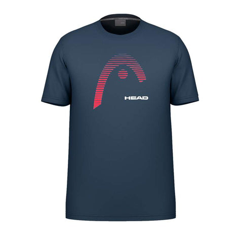 HEAD CARL HERREN T-SHIRT - DUNKELBLAU