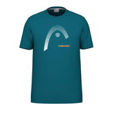 HEAD CARL HERREN T-SHIRT - TEAL