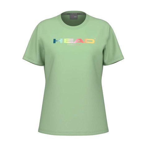 HEAD RAINBOW DAMEN SHIRT - GRÜN