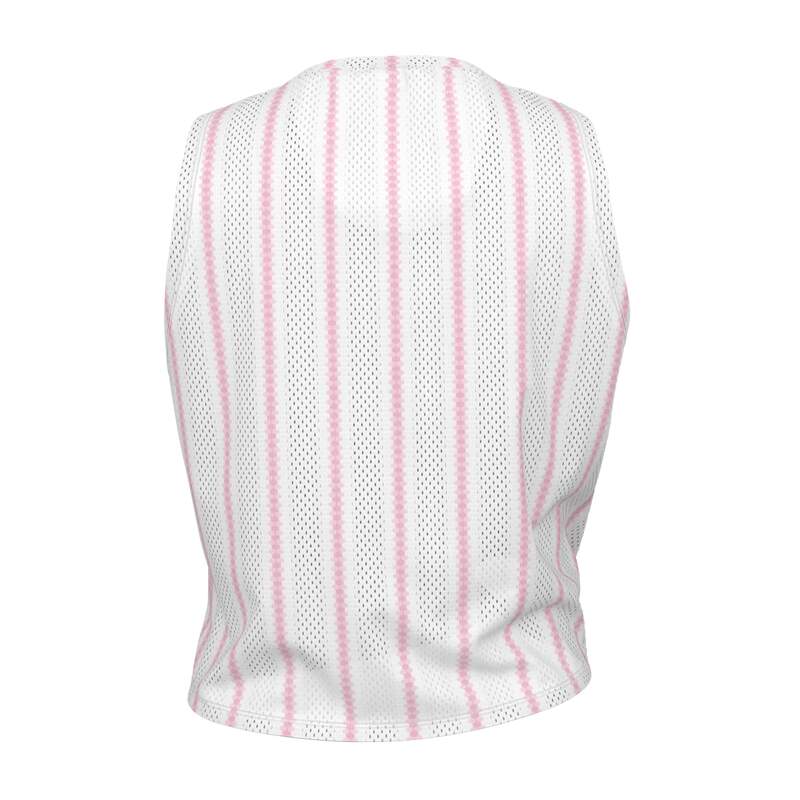 HEAD MOVE DAMEN TANK TOP - WEISS, ROSA