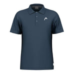 HEAD SLICE HERREN POLO - NAVY
