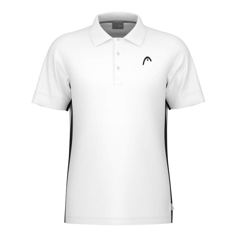 HEAD SLICE HERREN POLO - WEISS