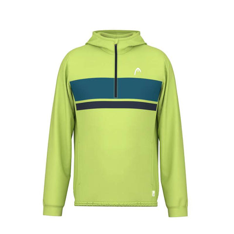 HEAD TOPSPIN KINDER HOODIE - LIME