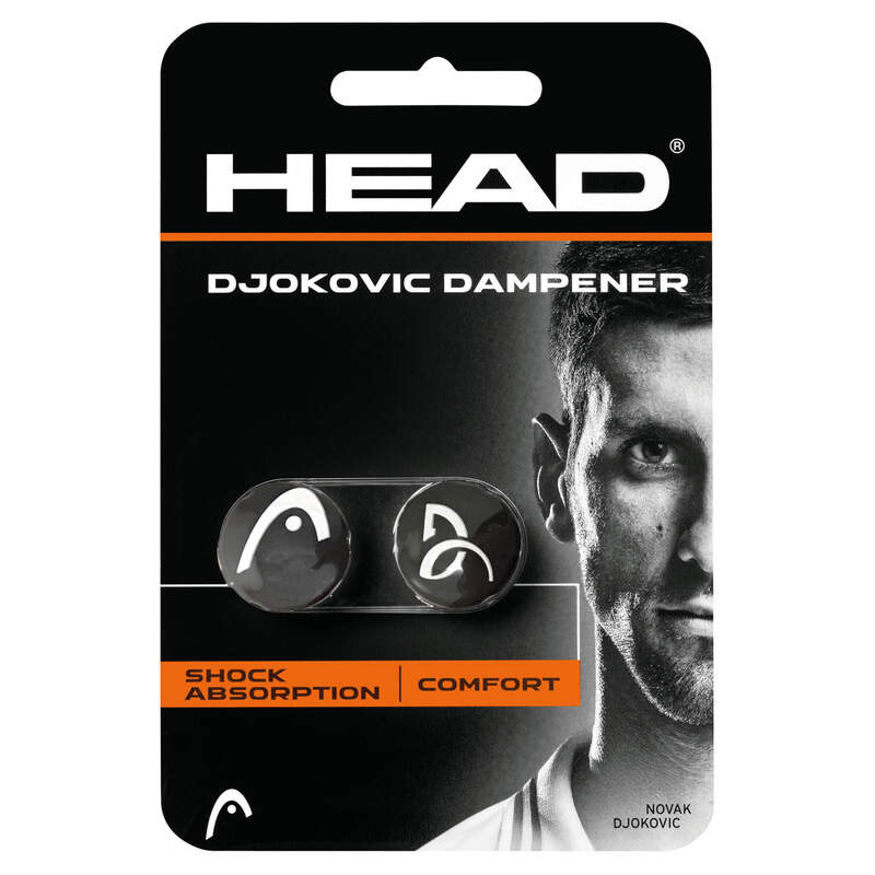 HEAD Djokovic Dampener 2 pcs Pack - schwarz
