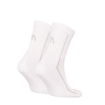 HEAD ALL SPORTS PERFORMANCE SOCKEN 2ER PACK - WEISS