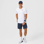 HEAD SLICE HERREN POLO - WEISS