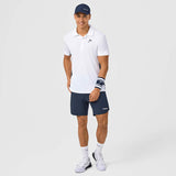 HEAD SLICE HERREN POLO - WEISS