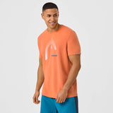 HEAD CARL HERREN T-SHIRT - ORANGE