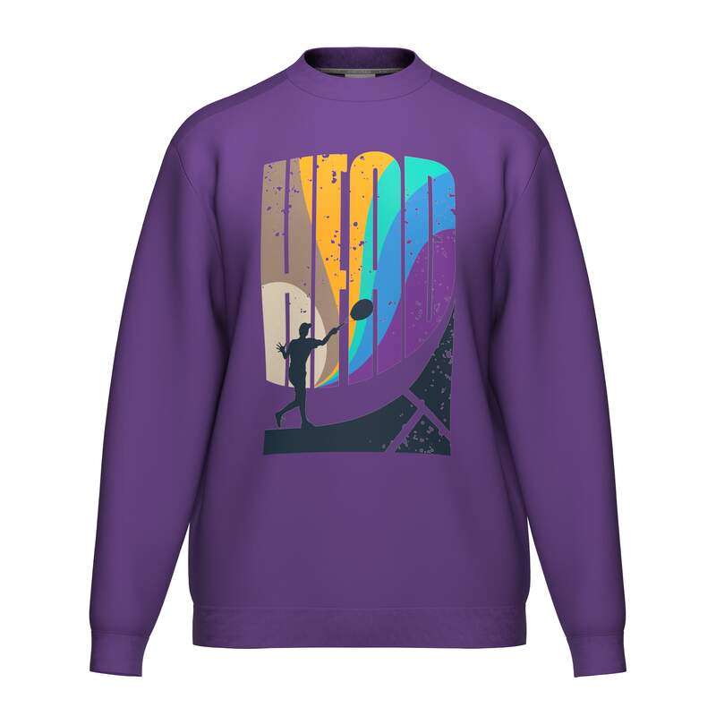 HEAD RALLY CREWNECK HERREN SWEATER - PURPLE