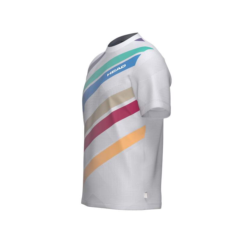 HEAD PRO HERREN T-SHIRT - WEISS, PRINT