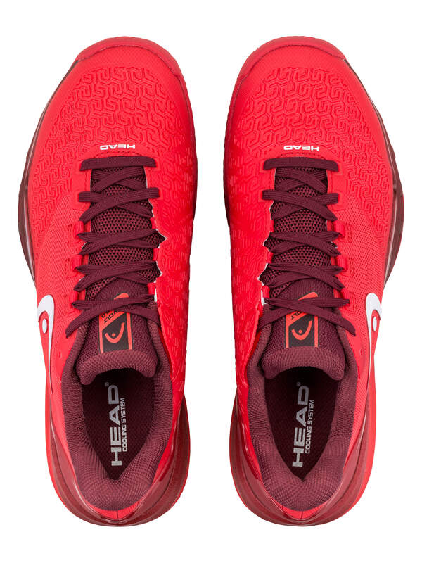 HEAD REVOLT PRO 5.0 HERREN SANDPLATZSCHUHE - ROT