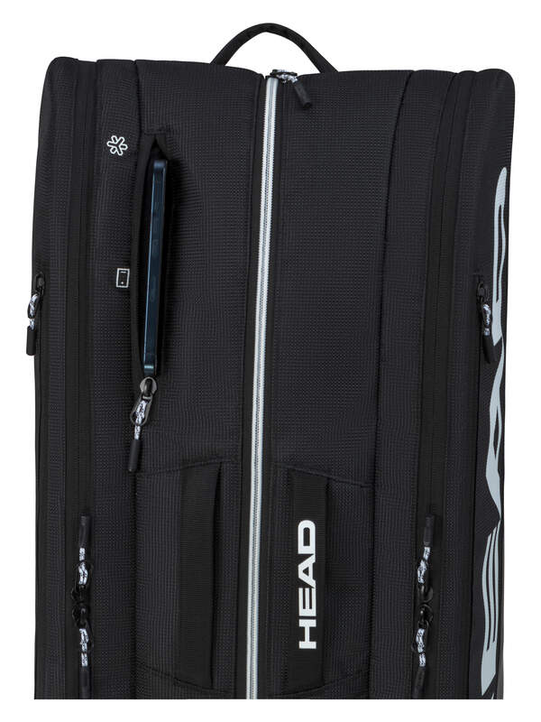HEAD TOUR PADEL BAG L - SCHWARZ