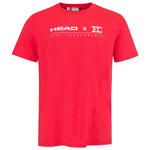 HEAD MC T-SHIRT - ROT