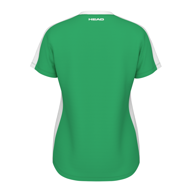 HEAD TIE BREAK DAMEN T-SHIRT - GRÜN