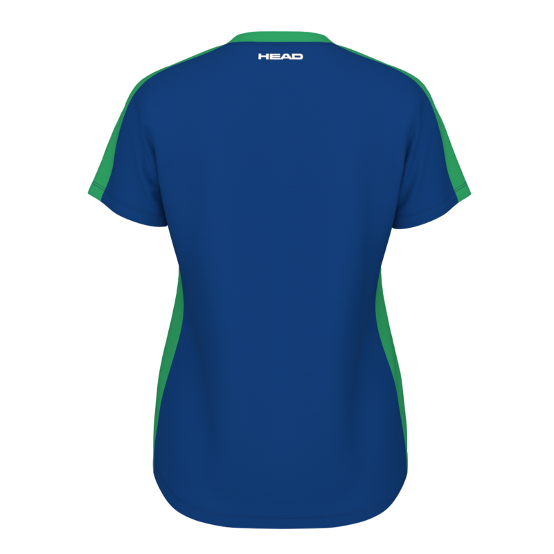 HEAD TIE BREAK DAMEN T-SHIRT - ROYAL BLAU