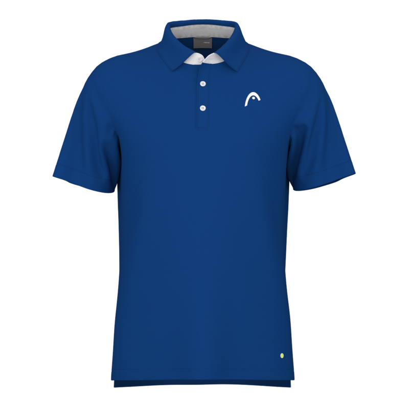 HEAD SLICE HERREN POLO - ROYAL BLAU