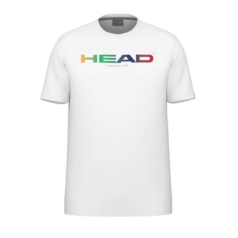 HEAD RAINBOW HERREN T-SHIRT - WEISS