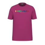 HEAD RAINBOW KINDER T-SHIRT - VIVID PINK