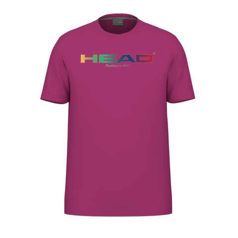 HEAD RAINBOW KINDER T-SHIRT - VIVID PINK