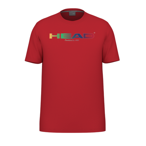 HEAD RAINBOW KINDER T-SHIRT - ROT