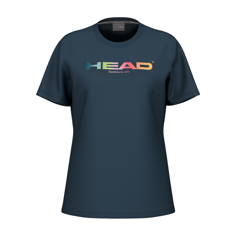 HEAD RAINBOW DAMEN T-SHIRT - NAVY