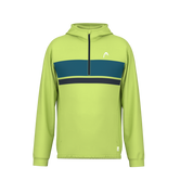 HEAD TOPSPIN HERREN HOODIE - LIME