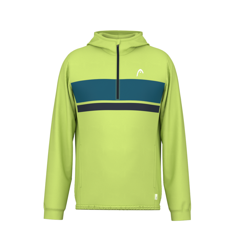 HEAD TOPSPIN HERREN HOODIE - LIME