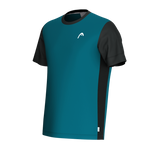 HEAD SLICE HERREN T-SHIRT - TEAL