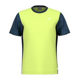 HEAD SLICE HERREN T-SHIRT - LIME