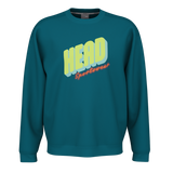 HEAD RALLY CREWNECK - TEAL