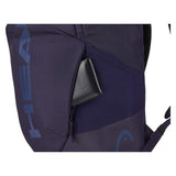 HEAD TOUR RACQPACK TENNISRUCKSACK - DUNKELBLAU