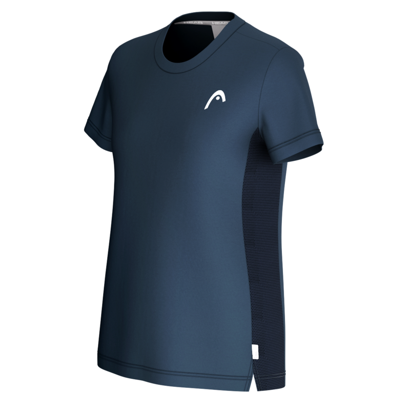 HEAD TIE BREAK DAMEN T-SHIRT - NAVY