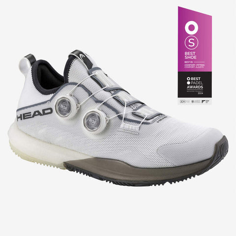 MOTION PRO BOA PADELSCHUHE - WEISS, SCHWARZ