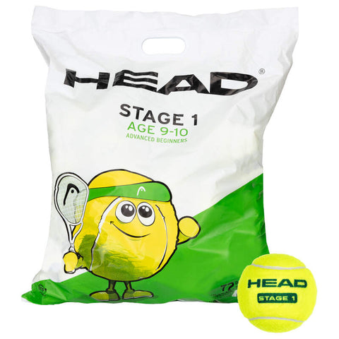 HEAD STAGE 1 GREEN 72BÄLLE POLYBAG