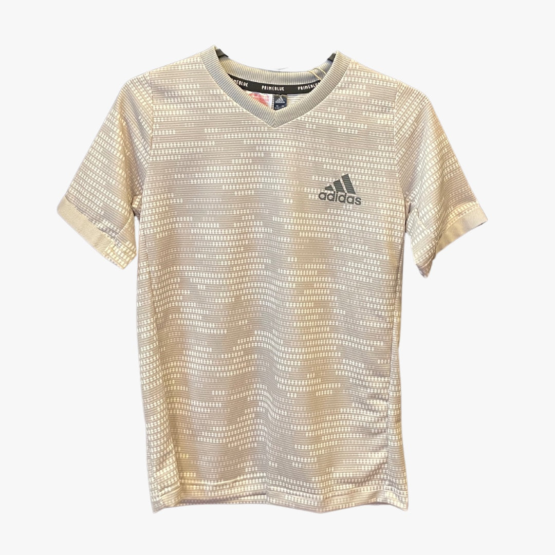 ADIDAS PRIMEBLUE KINDER TENNIS T-SHIRT - GRAU