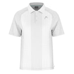 HEAD PERFORMANCE HERREN POLO - WEISS